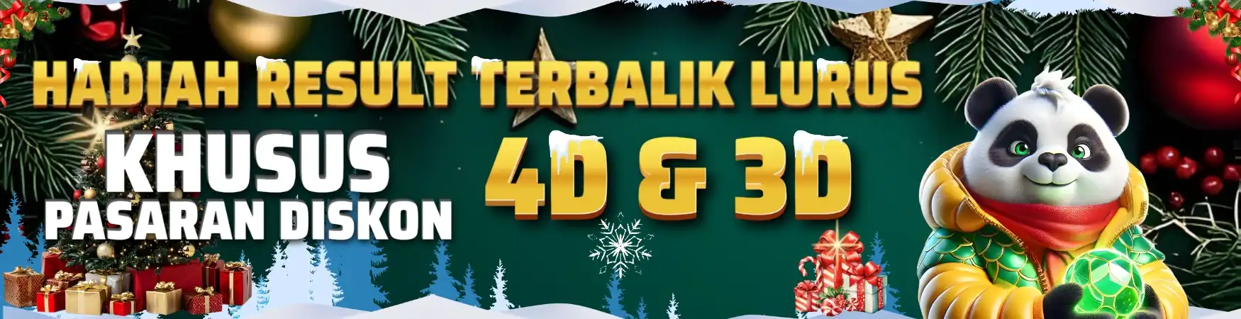 PROMO HADIAH TERBALIK LURUS KHUSUS 4D & 3D DISKON